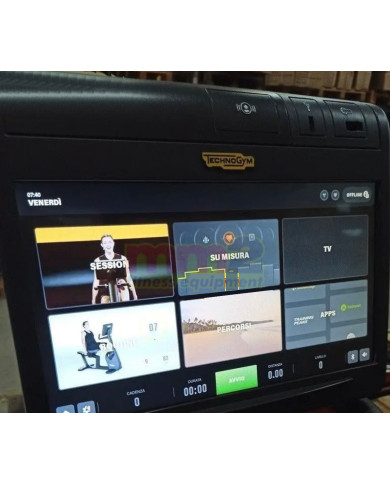 NEW BIKE RECLINE UNITY Technogym Usato Ricondizionato e Garantito