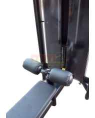 LAT MACHINE SELECTION MATT BLACK Technogym Usato Rigenerato e Garantito