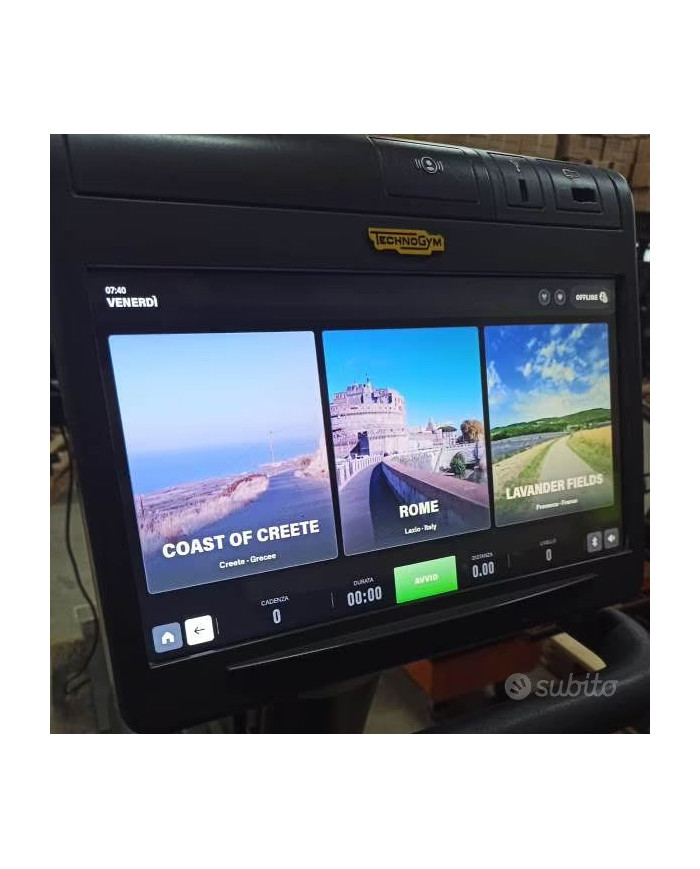 NEW BIKE TECHNOGYM UNITY 1000 LIVE  TEHNOGYM Usato Rigenerato e Garantito