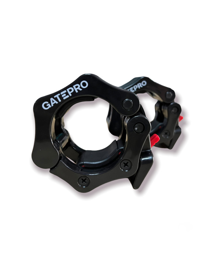 Coppia Ferma Dischi a Collare Neri 50mm Coppia Ferma Dischi a Collare Neri 50mm