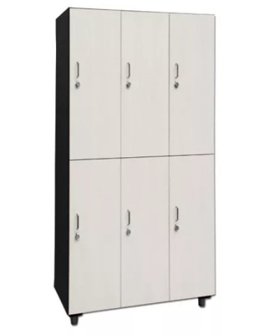 Arredamento palestra - Armadio da Spogliatoio 6 Ante GATEPRO | MM2Fitness Arredamento palestra - Armadio da Spogliatoio 6 Ante GATEPRO | MM2Fitness