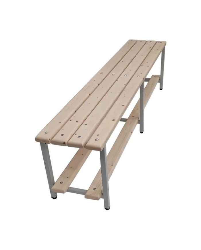 Arredamento palestra - Panca Spogliatoio Attrezzata Modello Club 200cm Solo Seduta GATEPRO | MM2Fitness Arredamento palestra - Panca Spogliatoio Attrezzata Modello Club 200cm Solo Seduta GATEPRO | MM2Fitness