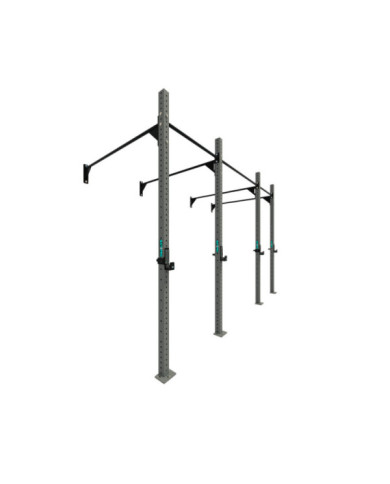 Attrezzi Palestra - Gabbia a 3 Stazioni a Muro WOD GATEPRO | MM2Fitness Attrezzi Palestra - Gabbia a 3 Stazioni a Muro WOD GATEPRO | MM2Fitness