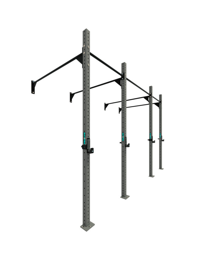 Attrezzi Palestra - Gabbia a 3 Stazioni a Muro WOD GATEPRO | MM2Fitness Attrezzi Palestra - Gabbia a 3 Stazioni a Muro WOD GATEPRO | MM2Fitness