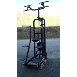 EASY CHIN DIP SELECTION MATT BLACK Technogym (Completamente rigenerato)