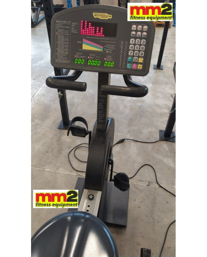 PROMOZIONE BLACK FRIDAY - BIKE RECLINE XT TECHNOGYM  USATO RIGENERATO E GARANTITO