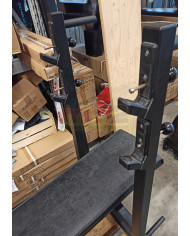 PROMOZIONE BLACK FRIDAY - PANCA TECHNOGYM PRATICA MATT BLACK USATO RIGENERATO E GARANTITO