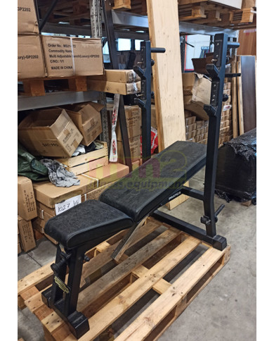 PROMOZIONE BLACK FRIDAY - PANCA TECHNOGYM PRATICA MATT BLACK USATO RIGENERATO E GARANTITO