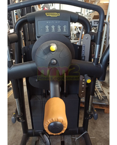 PROMOZIONE BLACK FRIDAY - MULTI HIP TECHNOGYM SELECTION MATT BLACK USATO RIGENERATO E GARANTITO