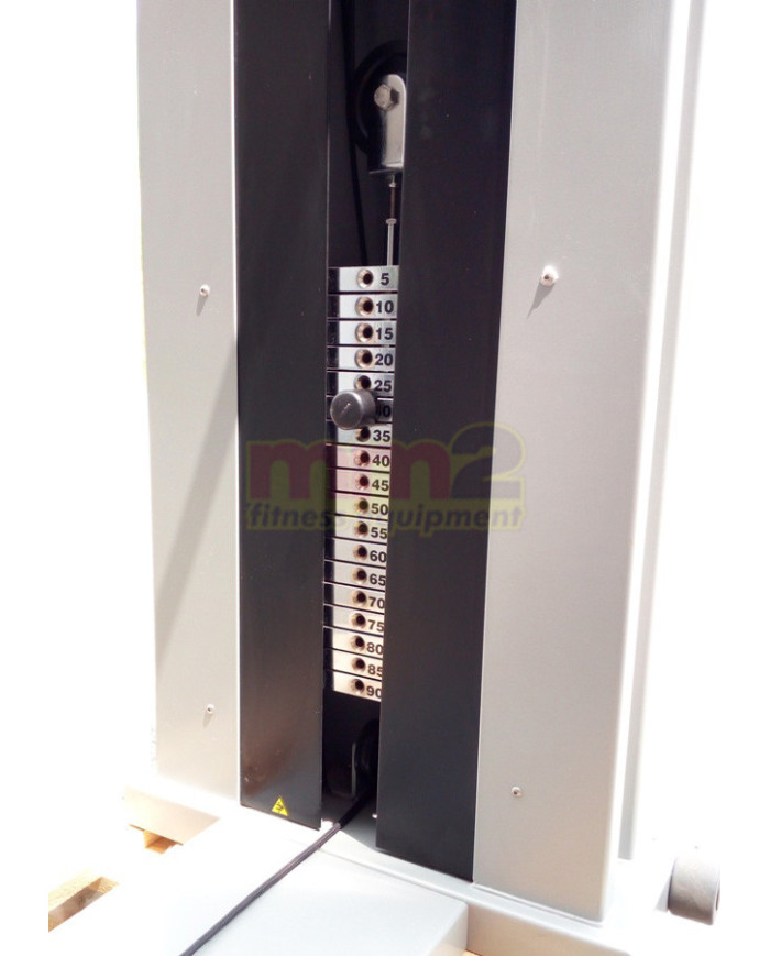 MULTIFUNZIONE UNICA EVOLUTION SILVER CON SEDUTE BLACK Technogym Usato Rigenerato e Garantito - Promo Winter '26